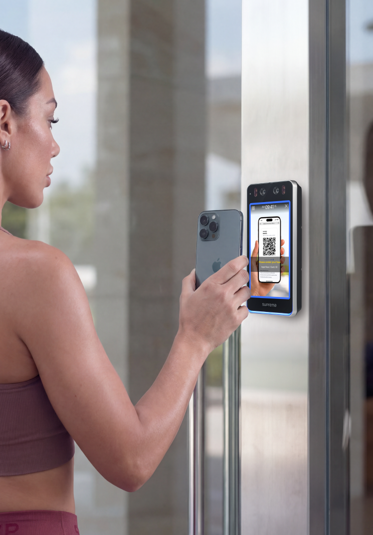 BioStar X QR code - Multi-credential. One user, multiple ways in.