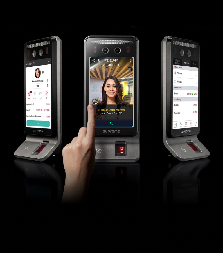 BioStation 3 Max Interaktives 7" Touchdisplay