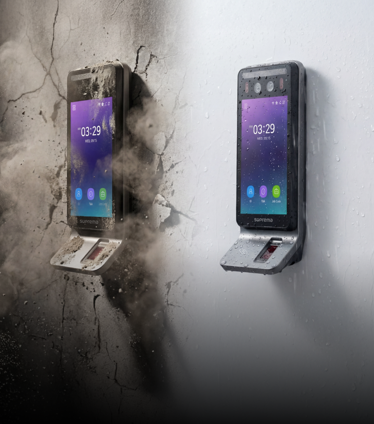 BioStation 3 Max Robuster IK06-Aufprallschutz und IP65-Schutz