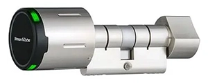 Electronic knob cylinder