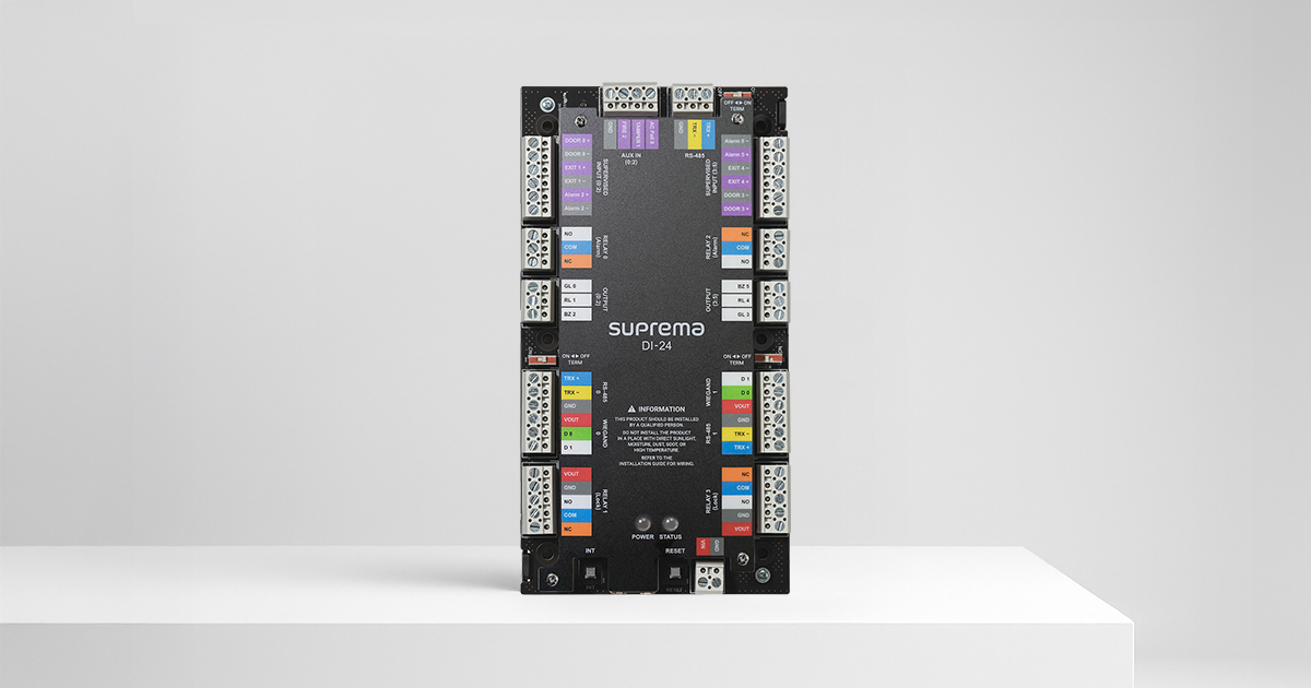 DI-24 Multi-Door I/O Module for RS-485 Systems