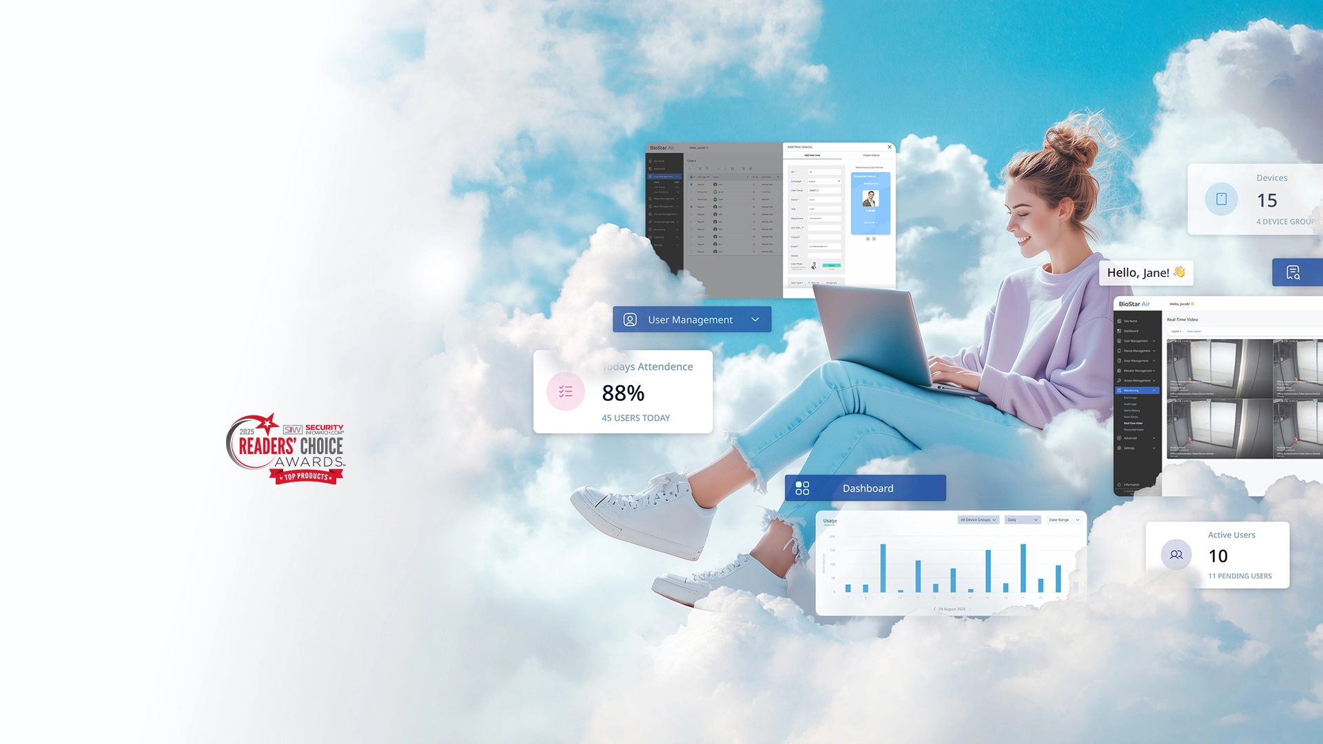 BioStar Air - Zero on-prem. All-in on cloud.
