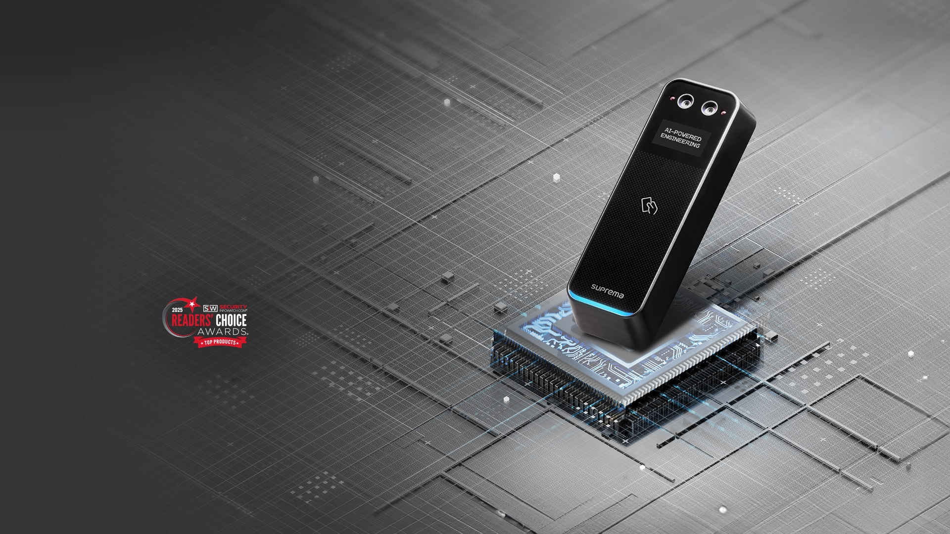 BioEntry W3 Ⅰ Einfaches, robustes, sicheres KI-gestütztes Gerät zur Gesichtserkennung