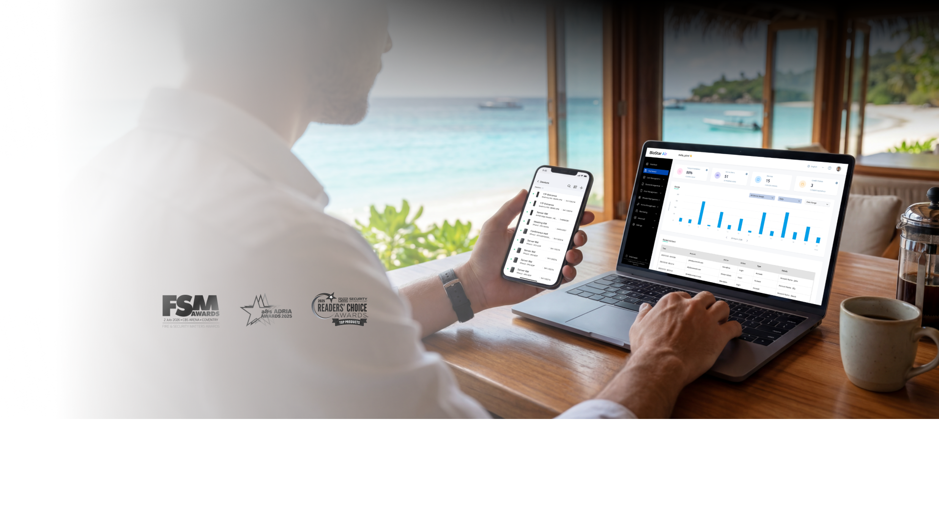 BioStar Air - Null vor Ort. Alles in der Cloud.