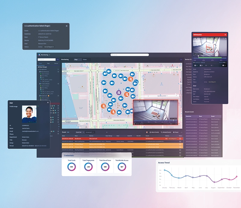 BioStar 2 platform screenshot